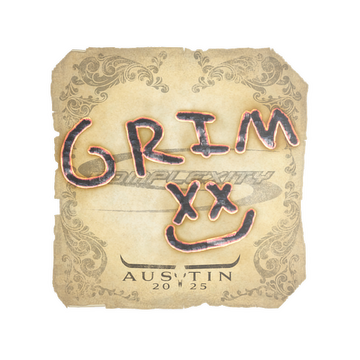 Sticker | Grim | Austin 2025