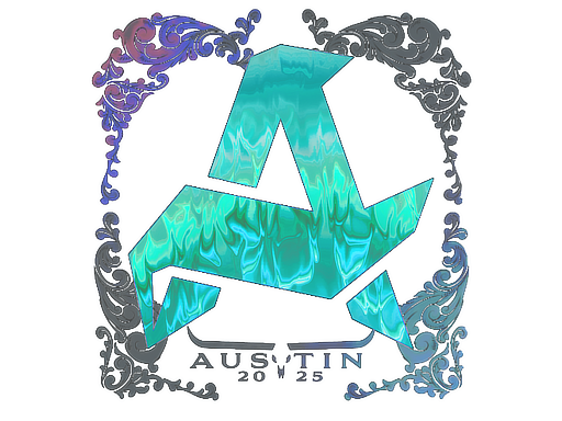 Produto Sticker | Aurora (Holo) | Austin 2025