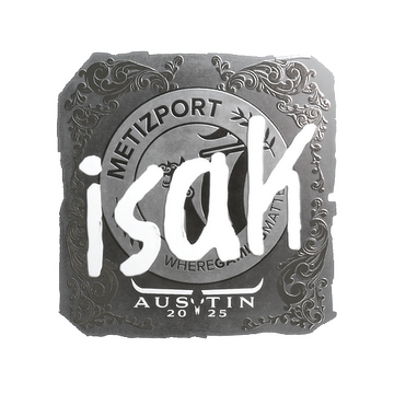 Sticker | isak (Foil) | Austin 2025