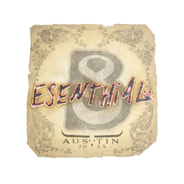 Sticker | esenthial | Austin 2025