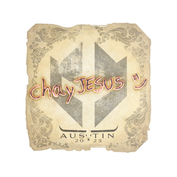 Sticker | chayJESUS | Austin 2025