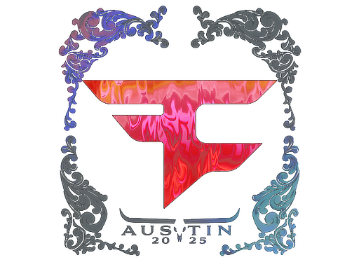 Sticker | FaZe Clan (Holo) | Austin 2025