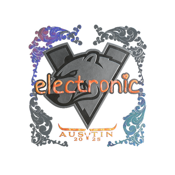 Sticker | electronic (Holo) | Austin 2025