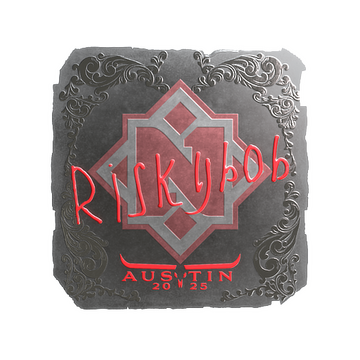 Sticker | riskyb0b (Foil) | Austin 2025