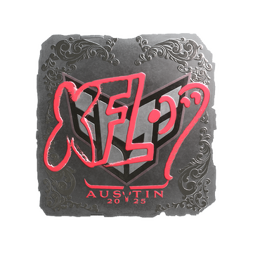 Sticker | xfl0ud (Foil) | Austin 2025