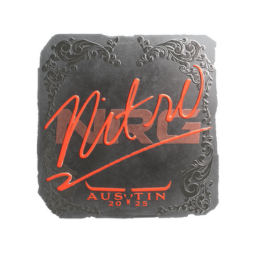 Sticker | nitr0 (Foil) | Austin 2025