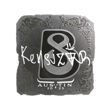 Sticker | kensizor (Foil) | Austin 2025