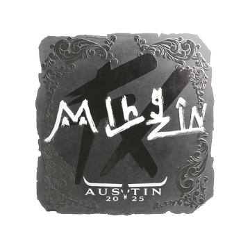 Sticker | mlhzin (Foil) | Austin 2025