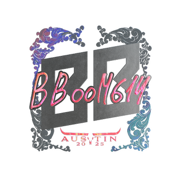 Sticker | Boombl4 (Holo) | Austin 2025