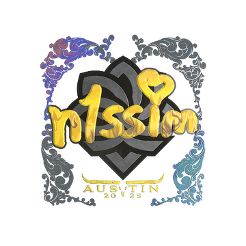 Sticker | n1ssim (Holo) | Austin 2025