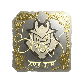 Sticker | Snax (Gold) | Austin 2025