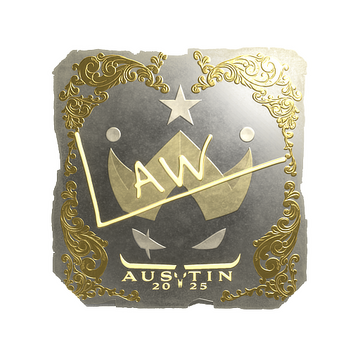 Sticker | stanislaw (Gold) | Austin 2025