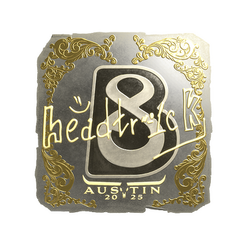 Sticker | headtr1ck (Gold) | Austin 2025