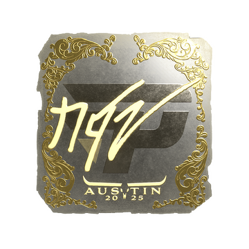 Sticker | NQZ (Gold) | Austin 2025