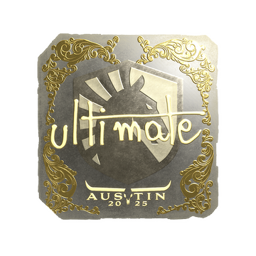 Sticker | ultimate (Gold) | Austin 2025