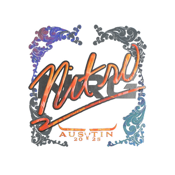 Sticker | nitr0 (Holo) | Austin 2025