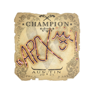 Sticker | apEX (Champion) | Austin 2025