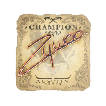 Sticker | ZywOo (Champion) | Austin 2025
