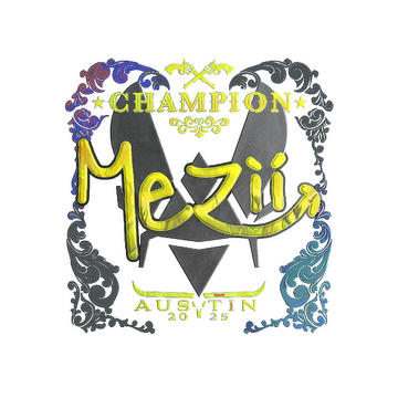 Sticker | mezii (Holo, Champion) | Austin 2025