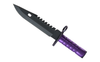 ★ StatTrak™ M9 Bayonet | Ultraviolet (Minimal Wear)