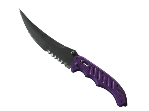 Produto ★ StatTrak™ Flip Knife | Ultraviolet