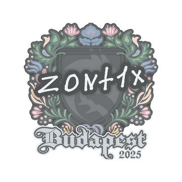 Sticker | zont1x | Budapest 2025