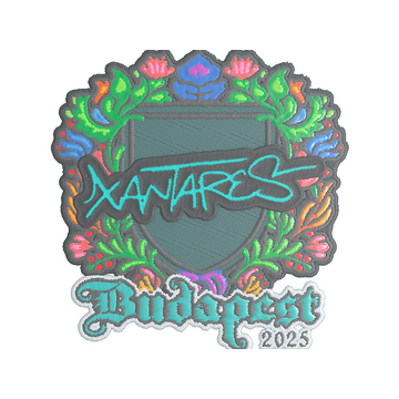 Sticker | XANTARES (Embroidered) | Budapest 2025