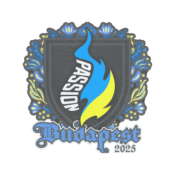 Sticker | Passion UA | Budapest 2025