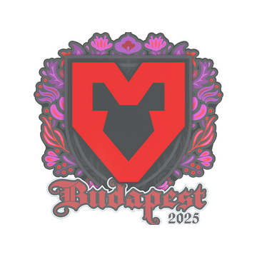 Sticker | MOUZ | Budapest 2025