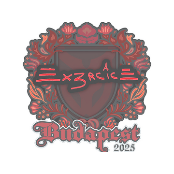 Sticker | Ex3rcice | Budapest 2025