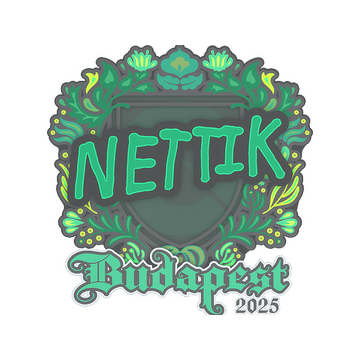 Sticker | nettik | Budapest 2025