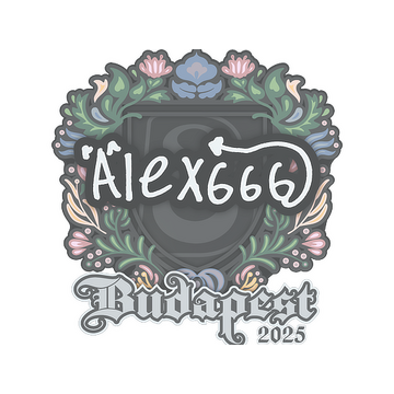 Sticker | alex666 | Budapest 2025