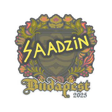 Sticker | saadzin | Budapest 2025