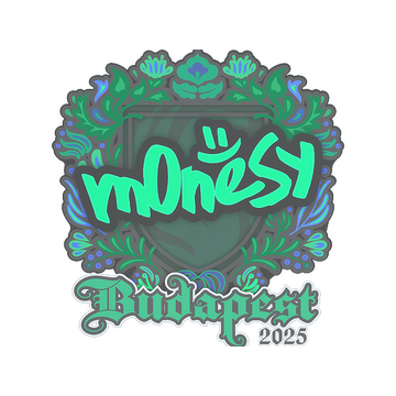 Sticker | m0NESY | Budapest 2025