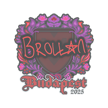 Sticker | Brollan | Budapest 2025