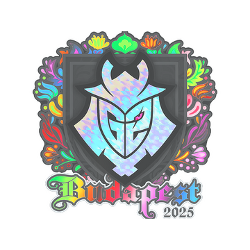 Sticker | G2 esports (Holo) | Budapest 2025