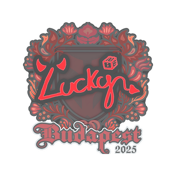 Sticker | Lucky | Budapest 2025