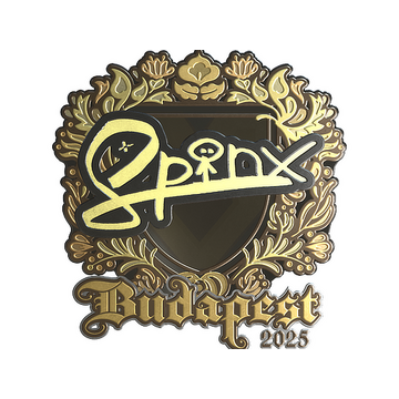 Sticker | Spinx (Gold) | Budapest 2025