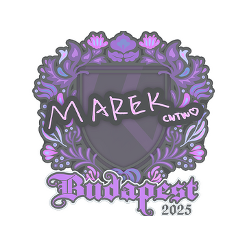 Sticker | Marek | Budapest 2025