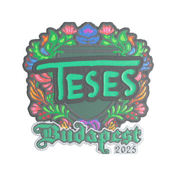 Sticker | TeSeS (Embroidered) | Budapest 2025