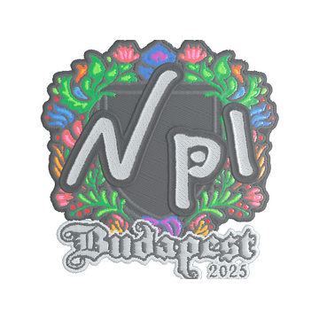 Sticker | npl (Embroidered) | Budapest 2025