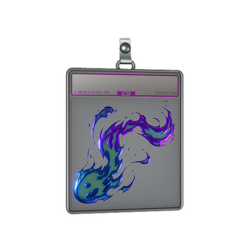 Sticker Slab | Winding Scorch (Foil)