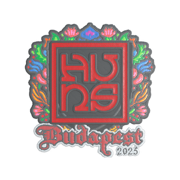 Sticker | The Huns (Embroidered) | Budapest 2025