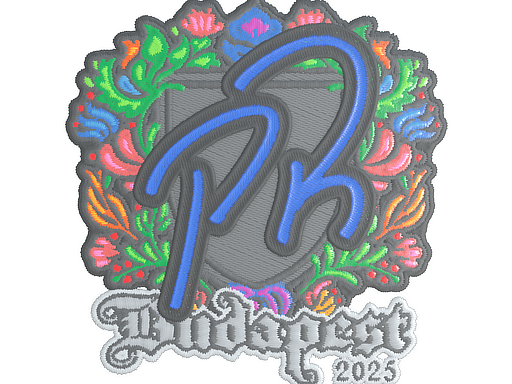 Sticker | PR (Embroidered) | Budapest 2025