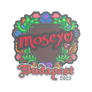 Sticker | Moseyuh (Embroidered) | Budapest 2025