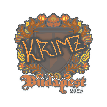Sticker | KRIMZ | Budapest 2025