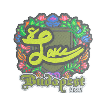 Sticker | Lake (Embroidered) | Budapest 2025