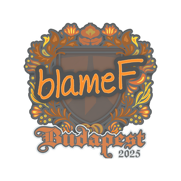 Sticker | blameF | Budapest 2025