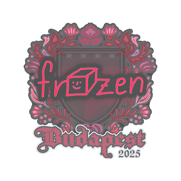 Sticker | frozen | Budapest 2025