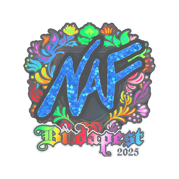 Sticker | NAF (Holo) | Budapest 2025
